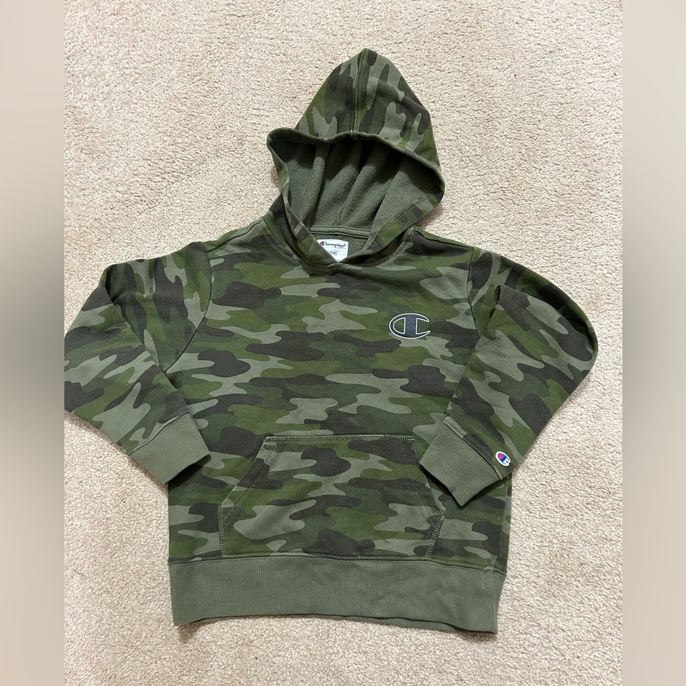 Boys Champion Camo Hoodie